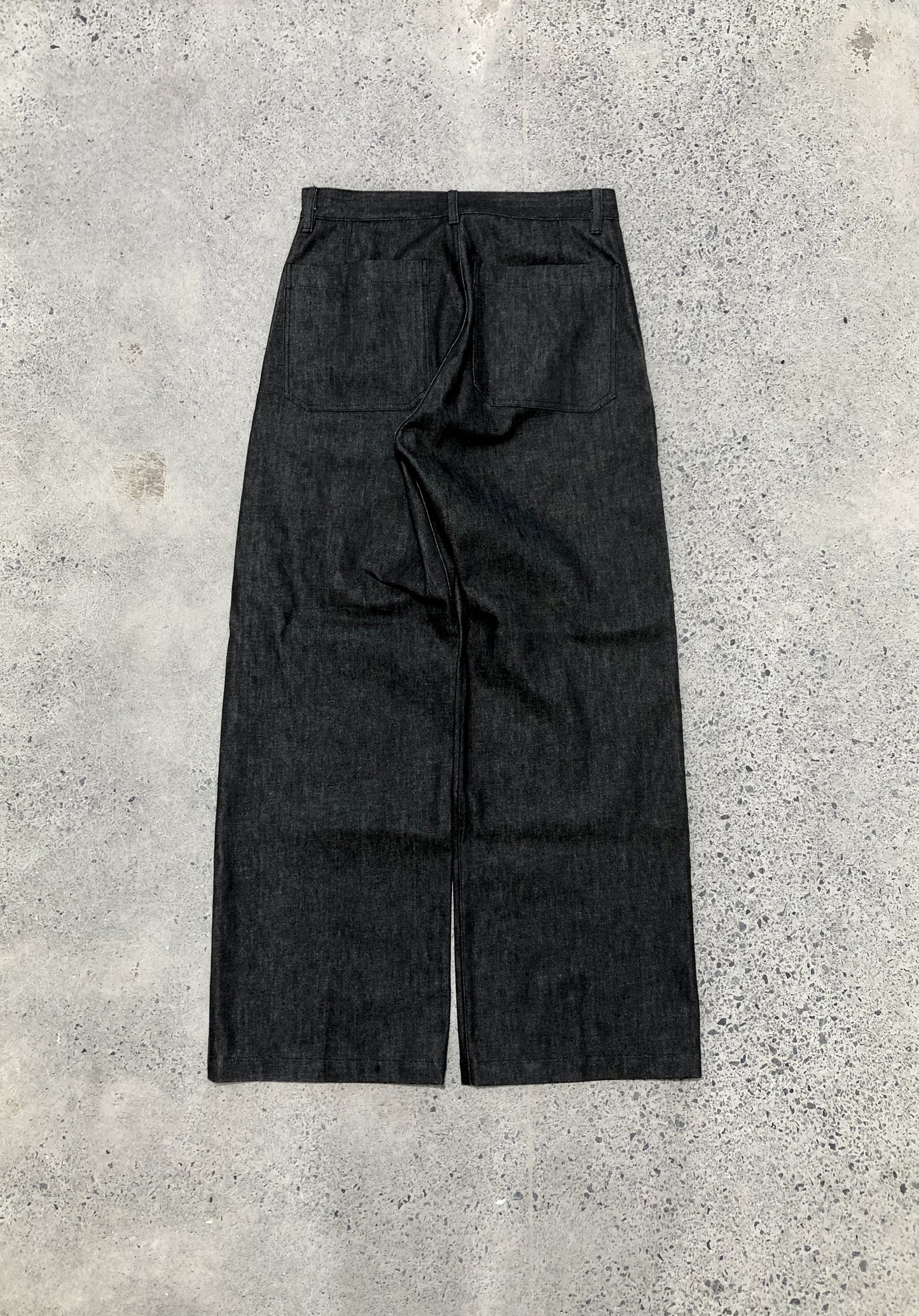 Gunze Jean - 12oz Candiani Black Sanforized Denim