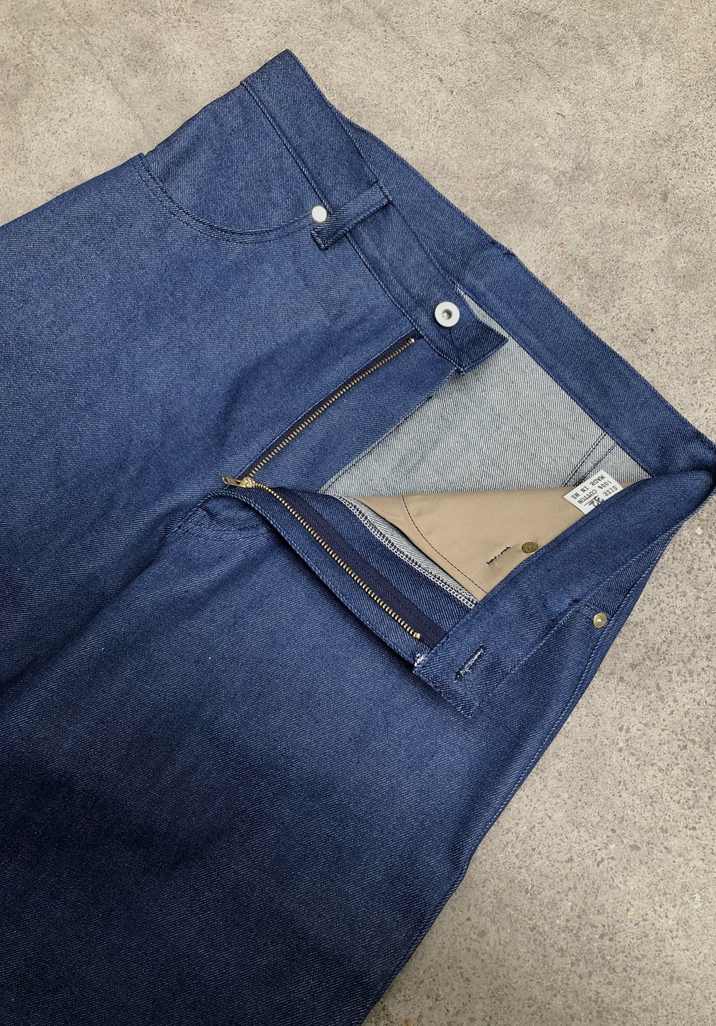 Kember Jean - 12oz Kuroki Light Indigo Selvedge Denim