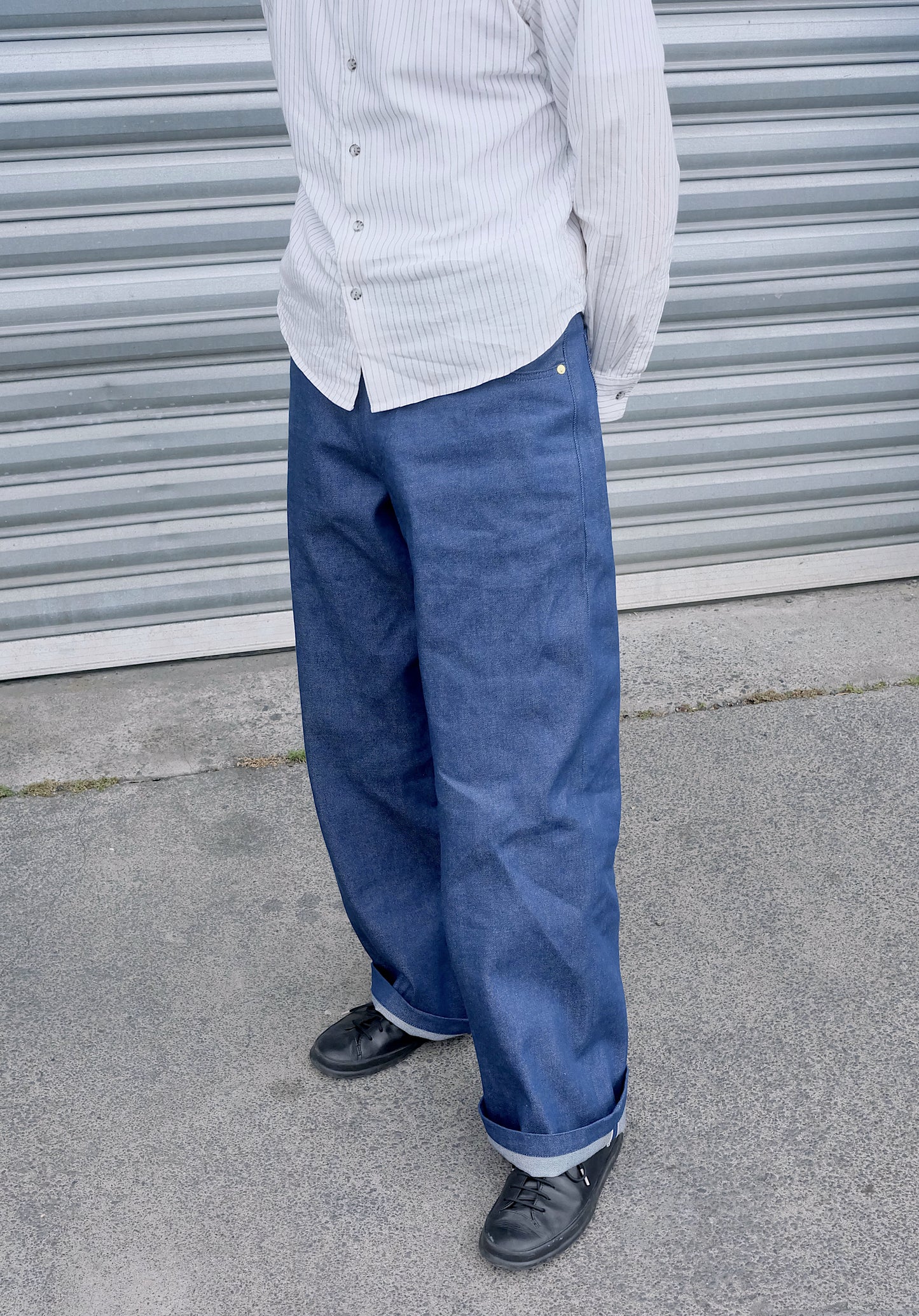 Kember Jean - 12oz Kuroki Light Indigo Selvedge Denim