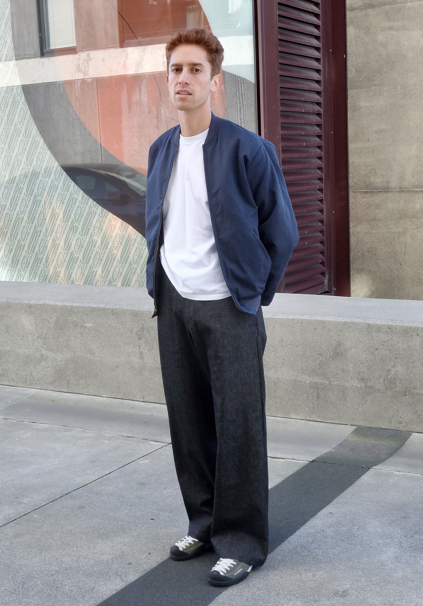 Gunze Jean - 12oz Candiani Black Sanforized Denim