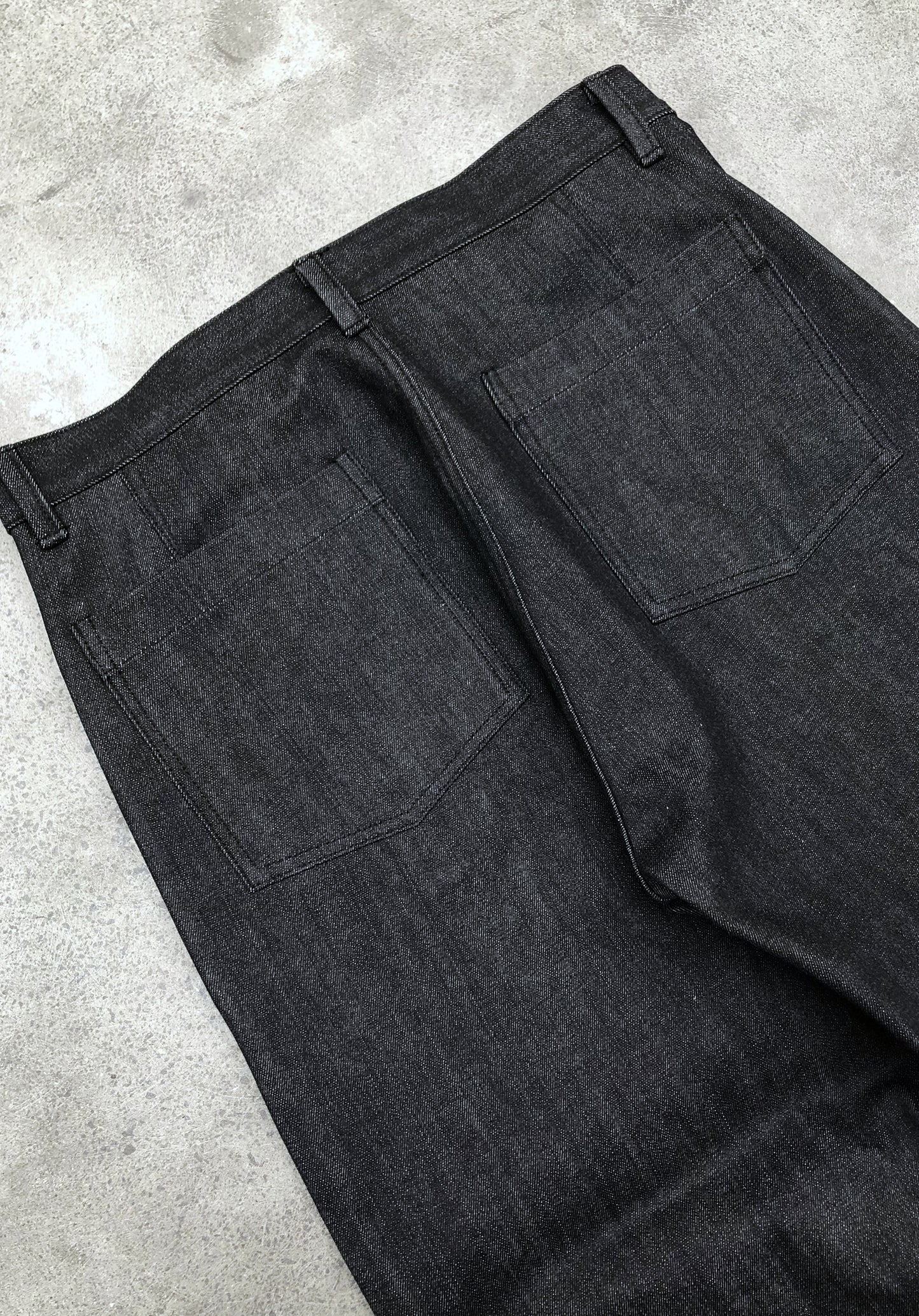 Kember Jean - 14oz Black Selvedge Denim