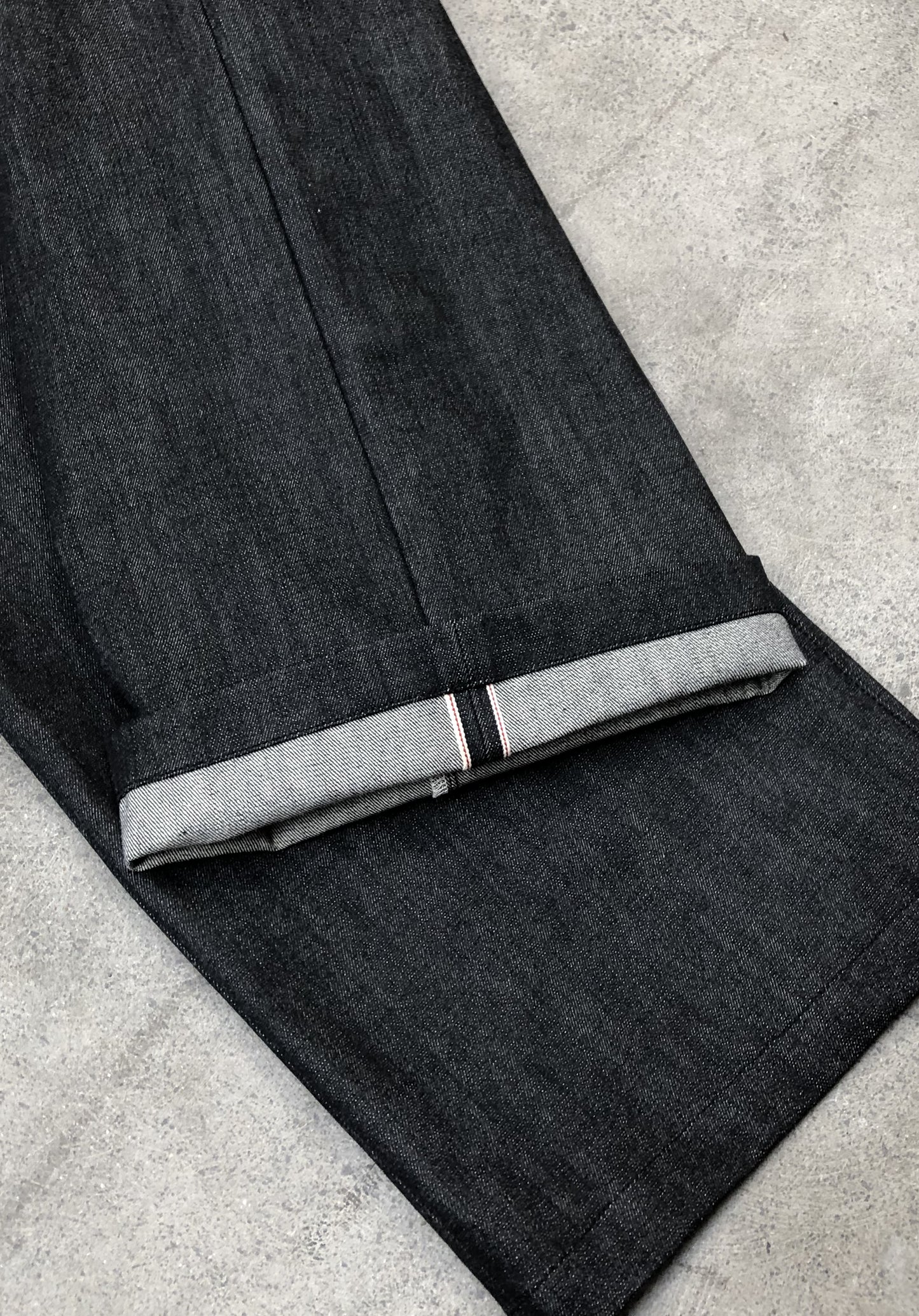 Kember Jean - 14oz Black Selvedge Denim