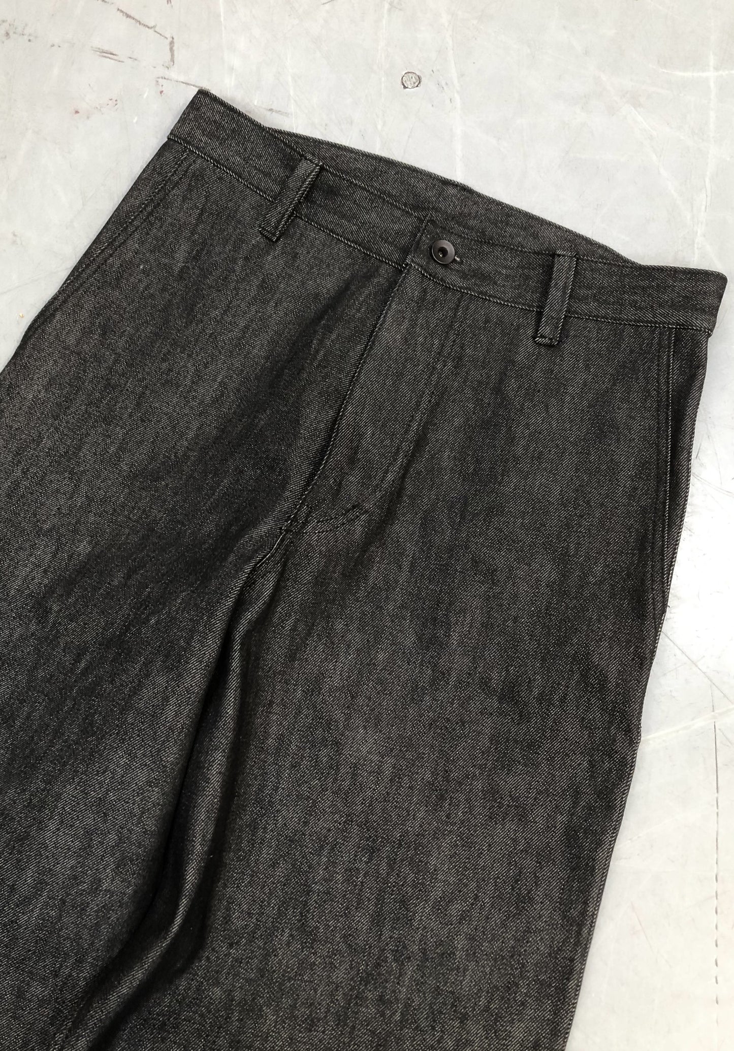 Gunze Jean - 12oz Kaihara Black Sanforized Denim