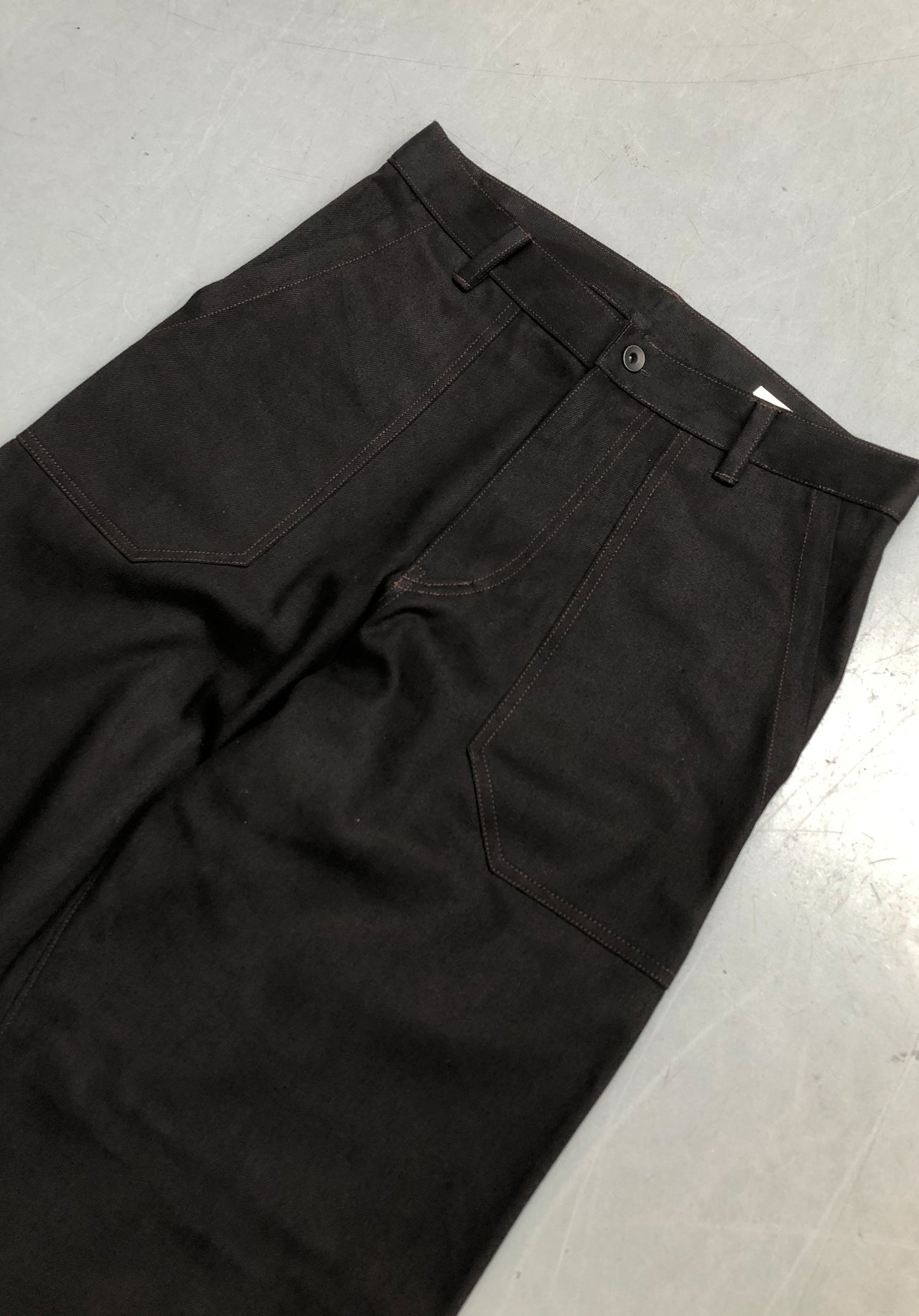 New Penny- 12oz Candiani Double Black Denim