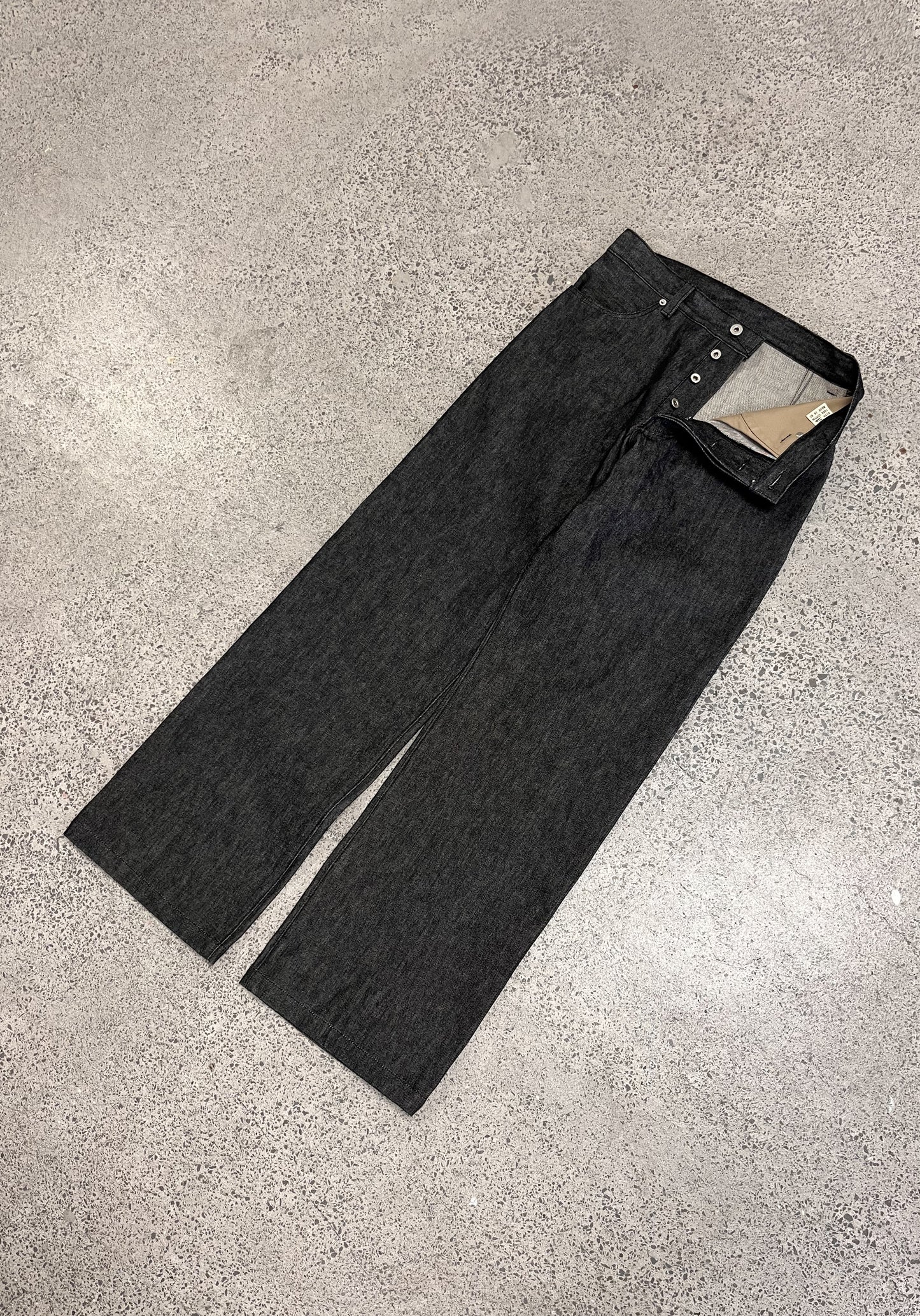 Kember Jean - 13.5oz Black Sanforized Kaihara Denim